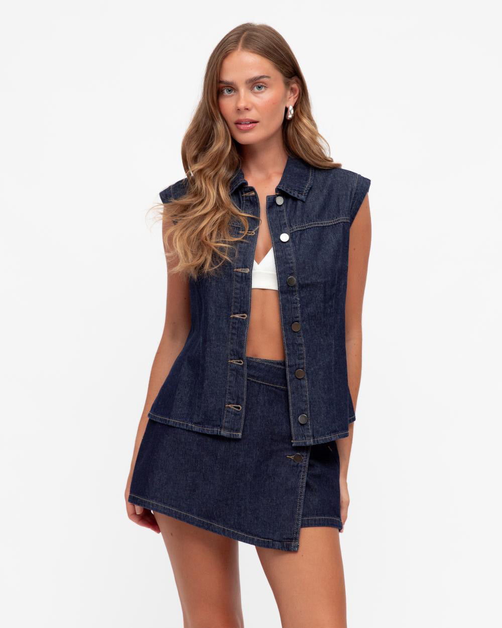 Millie Denim Skort