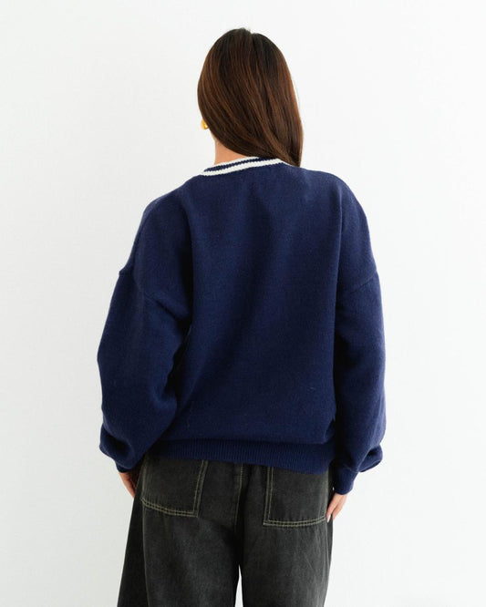 Asha Knit - Navy