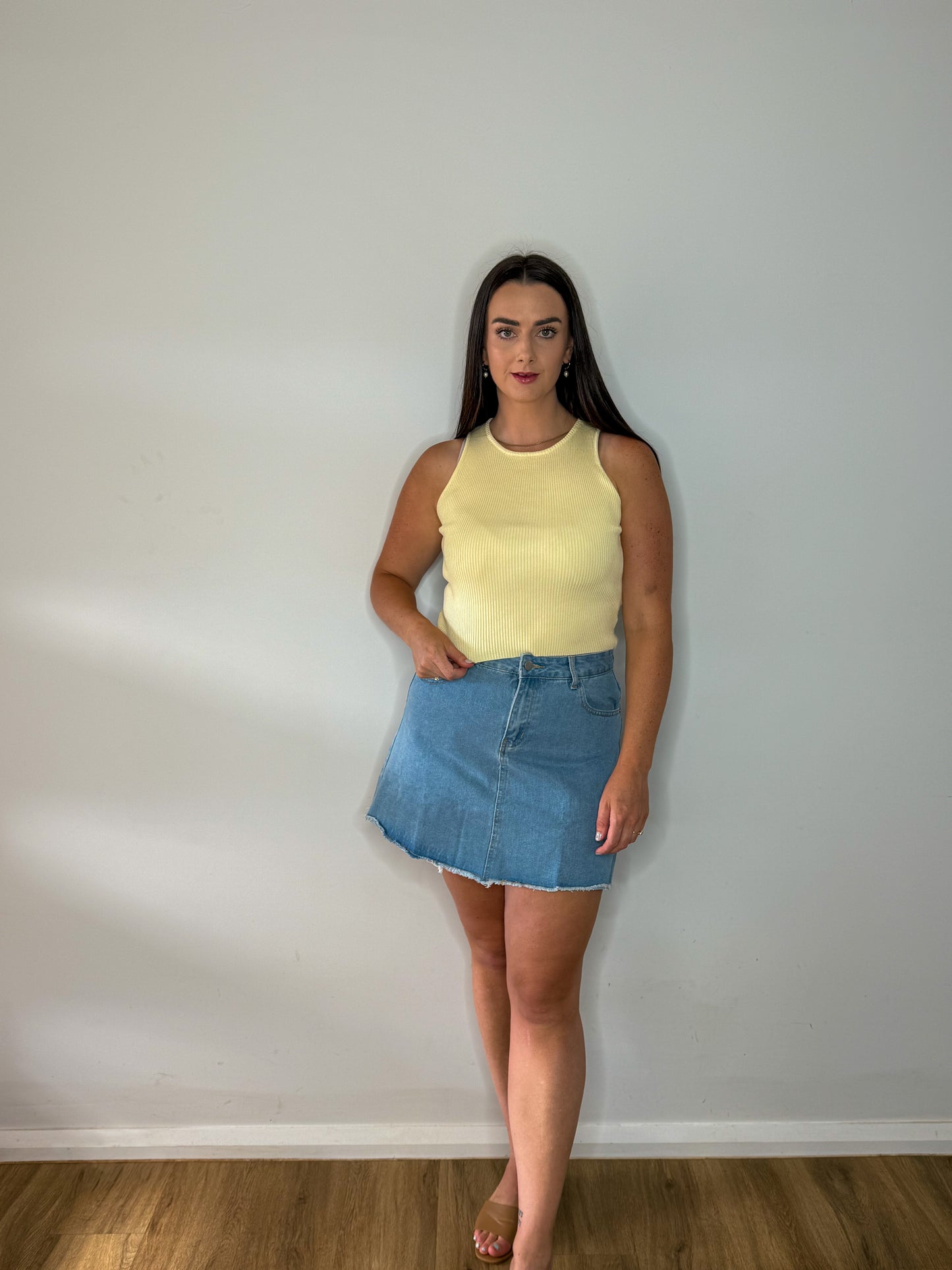 Posie Denim Mini Skirt