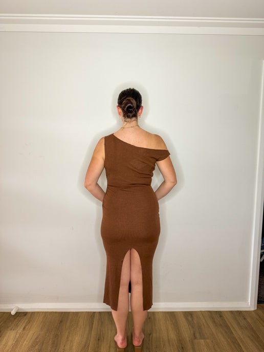 Bianca dress Chocolate