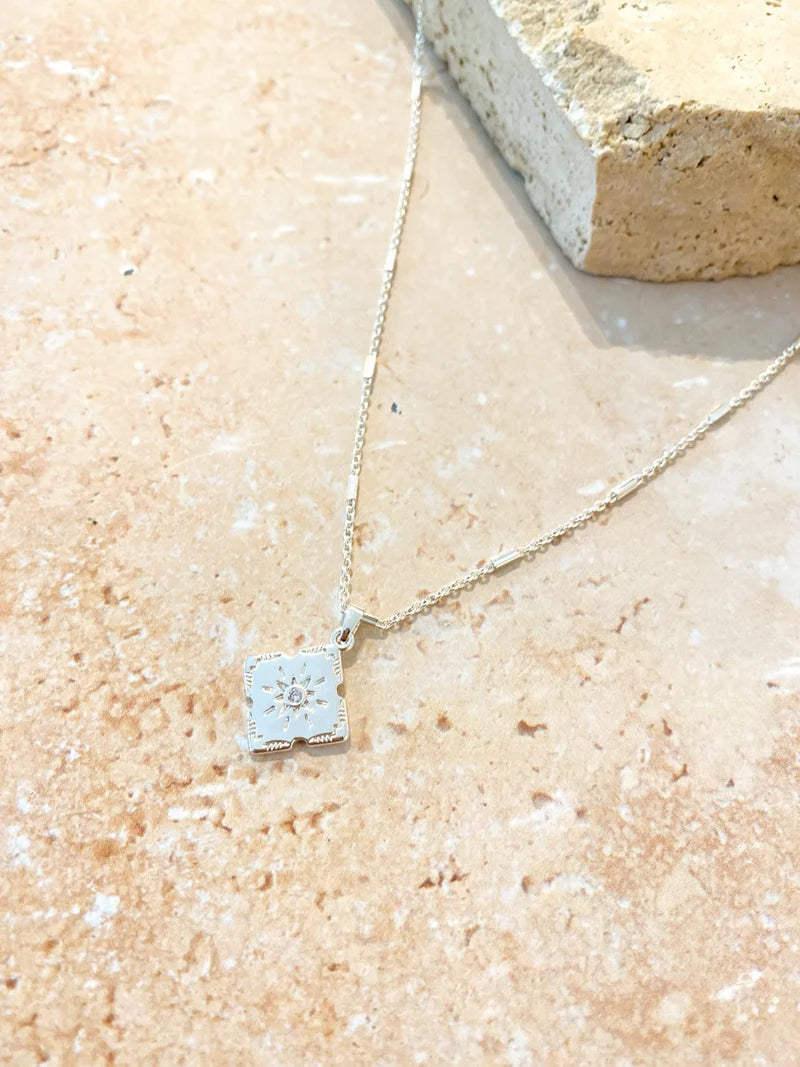 Lori necklace - silver