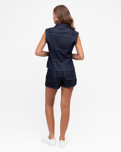 Millie Denim Skort