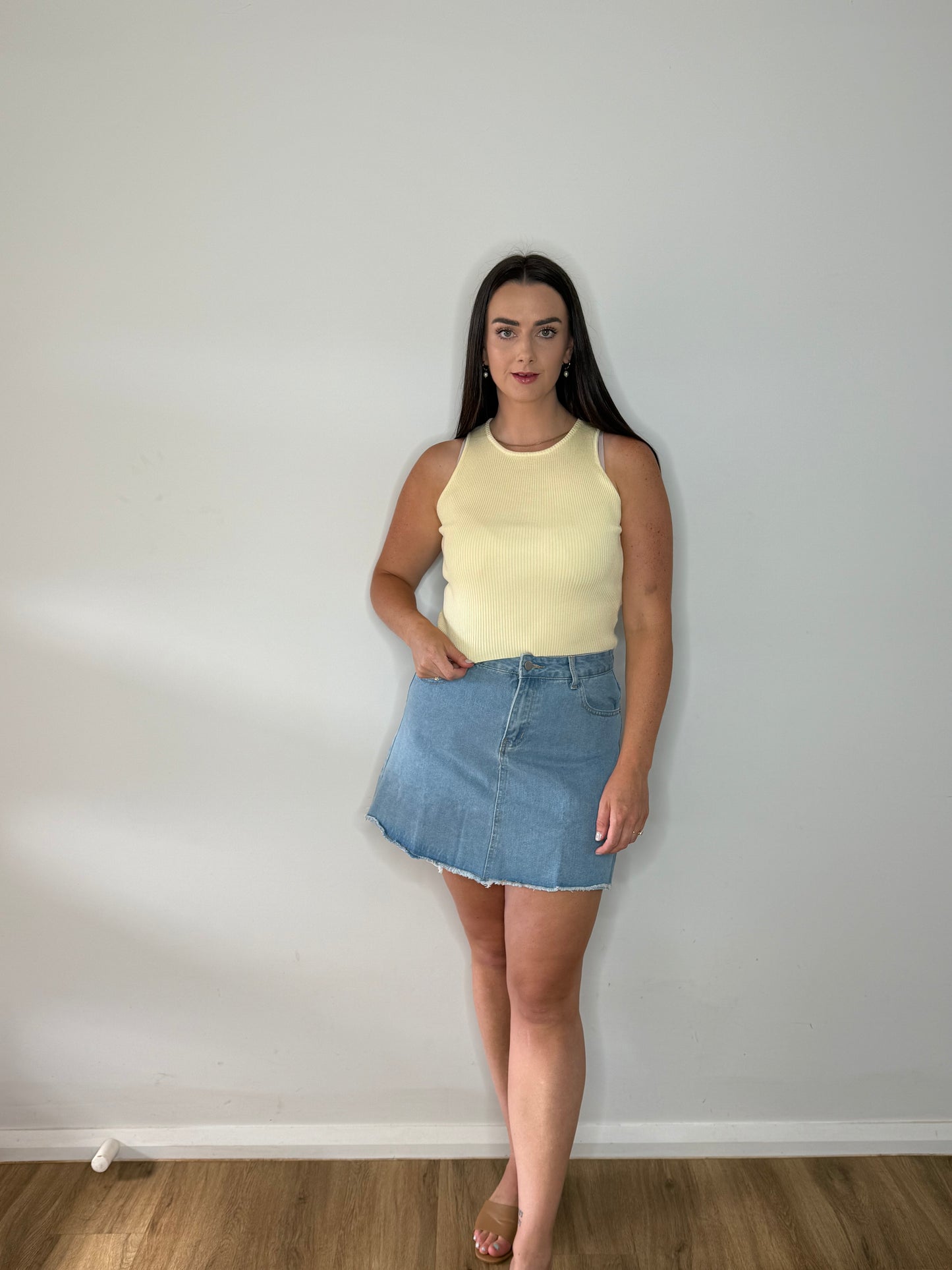 Anya knit singlet