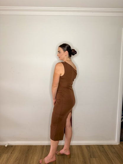 Bianca dress Chocolate