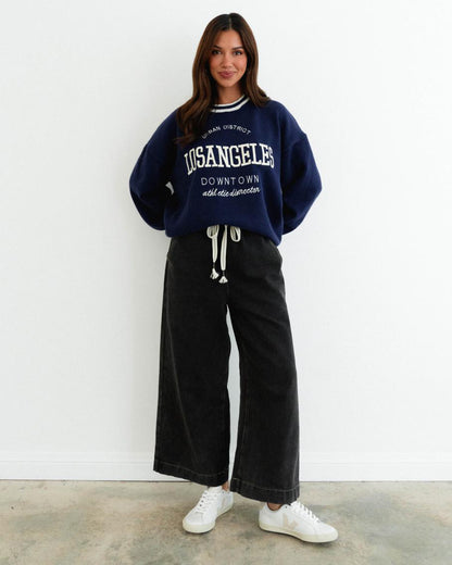 Asha Knit - Navy