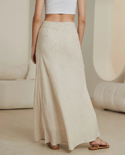 Haisley Maxi Skirt - Natural