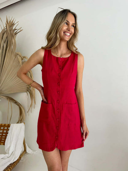 Vienna Button down dress