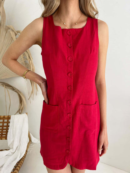 Vienna Button down dress