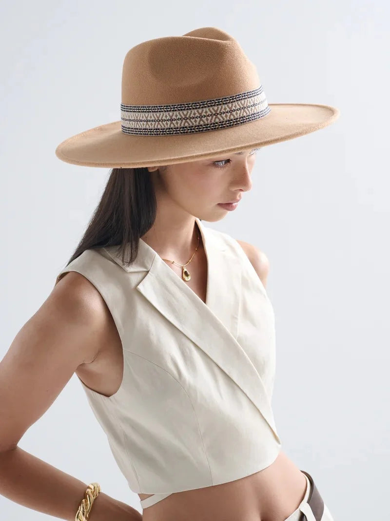 Inika Ribbon Trim Hat